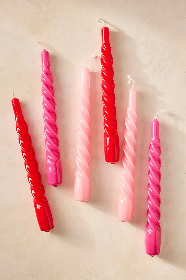 Twisty Tapers Set of 6 - Pink product
