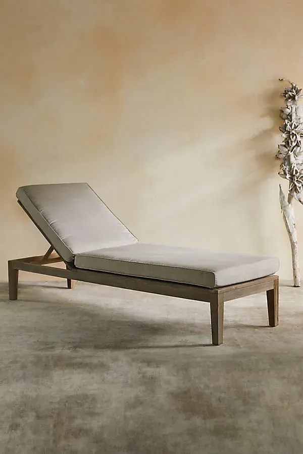 Vista Chaise Cushion - Sunbrella Fabric by Anthropologie