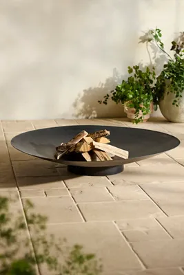 Weathering Steel Low Bowl Fire Pit product
