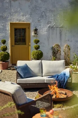Weathering Steel Round Bowl Fire Pit product