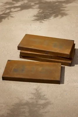 Weathering Steel Stepping Stone by Anthropologie, alternate view
