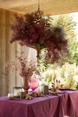 Wide Bowl Wire Hanging Planter by Anthropologie, alternate view