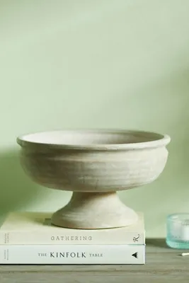 Wide Mouth Ceramic Urn Planter - Brown product