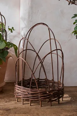 Woven Willow Cloche - Beige, Willow product
