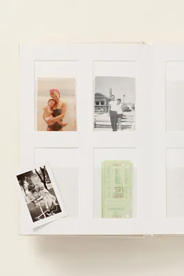 Polaroid Photo Album - Ivory, Linen by Anthropologie, alternate view