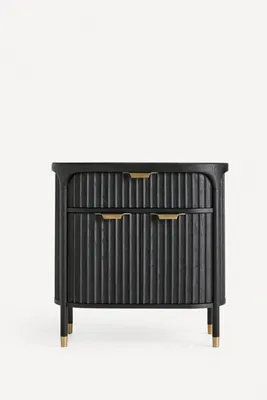 Isla Entryway Cabinet with Drawer - Black product