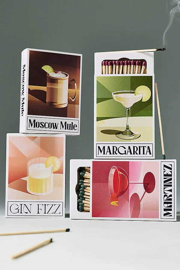 Cocktail Matchbox - Brown by Anthropologie