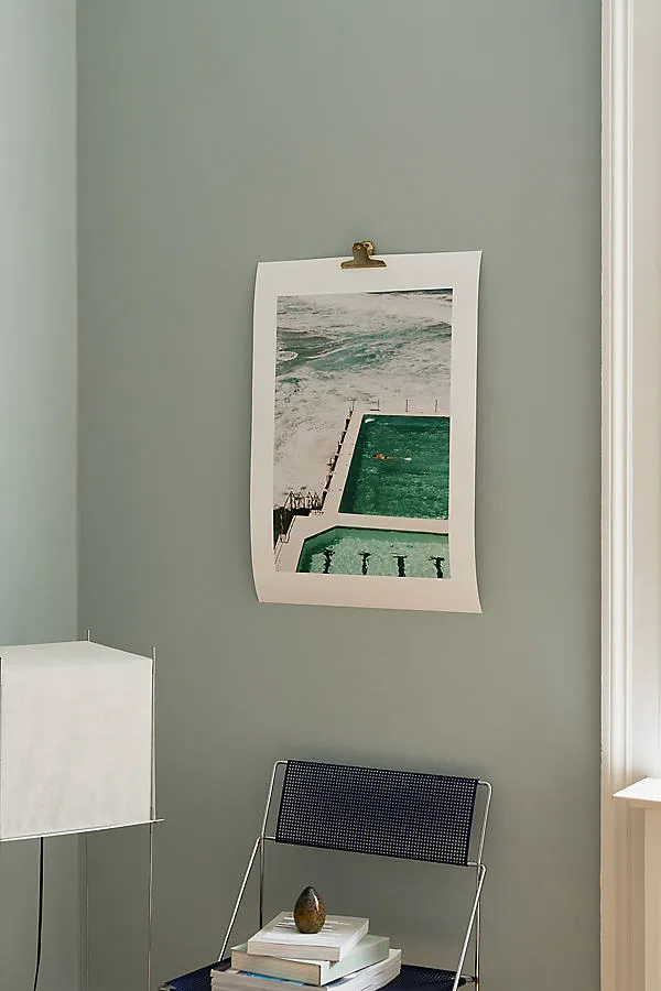 Bondi Icebergs Small Wall Art Print - Green product