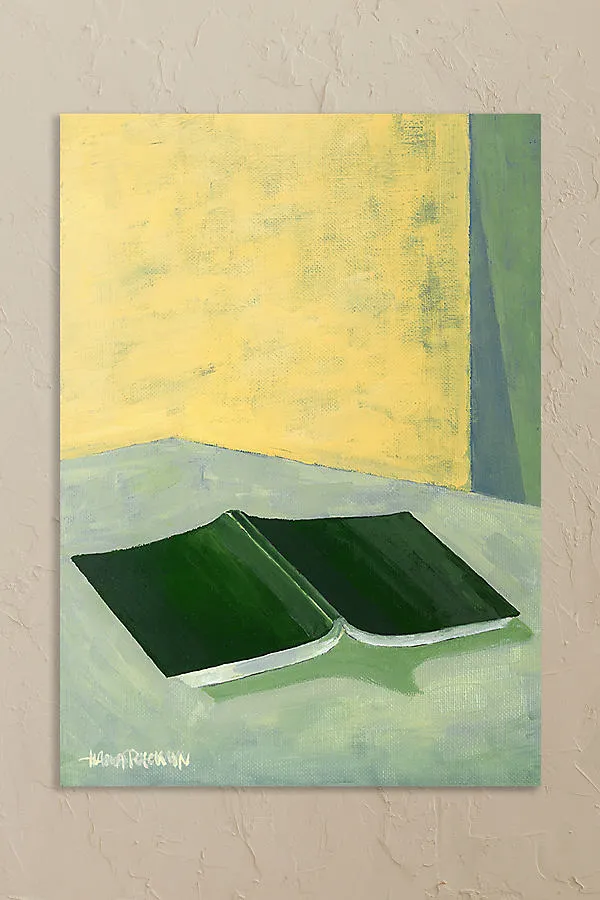 Hanna Peterson The Book Art Print - Green product