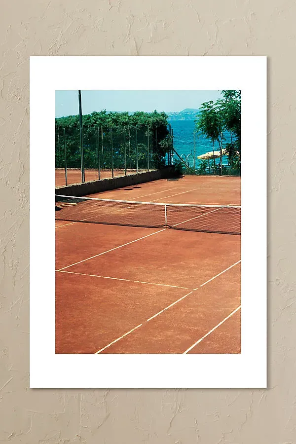 Mediterranean Leisure Wall Art Print - Orange product