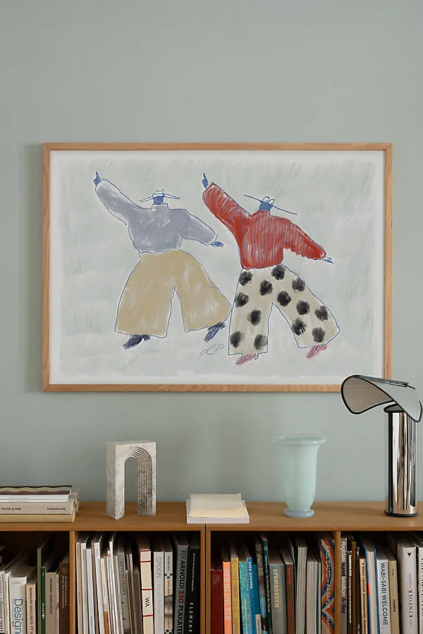 Two Main Characters Wall Art Print - Unframed product