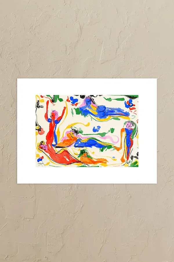 Un Dia en el Parque Wall Art Print - Giclée product