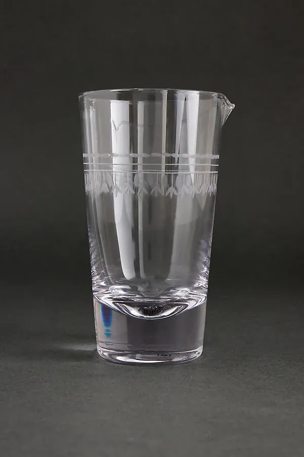 Glass Carafe with Hand-Engraved Motifs product