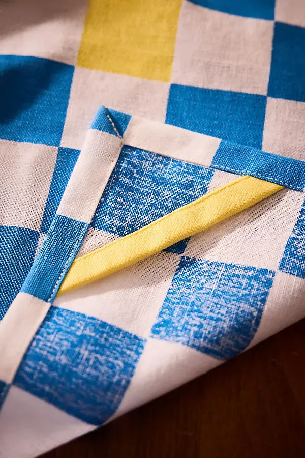 Cotton-Linen Tea Towel - Blue product