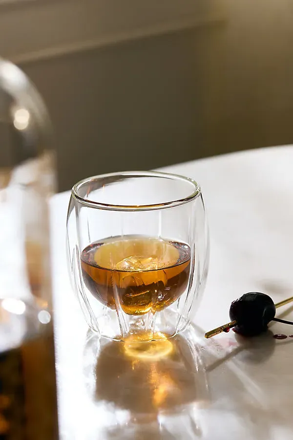 Viski Double-Walled Spirits Glasses Set of 2 - Clear, Glass product