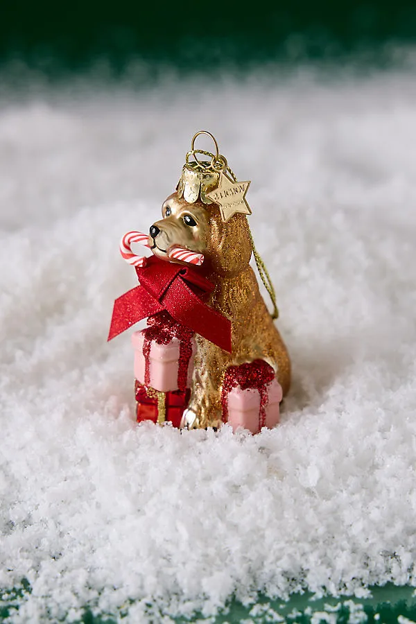 Glass Cockapoo Ornament - Hand-Painted by Anthropologie