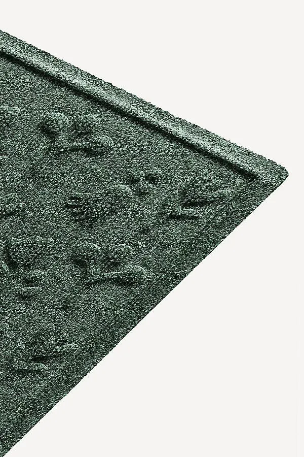 WaterHog Ditsy Floral Doormat - Green, Polyester product