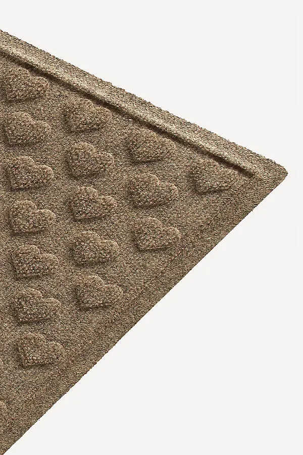 WaterHog Hearts Doormat - Beige, Polyester product