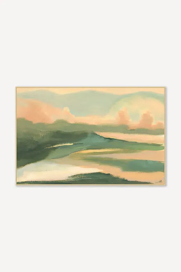 Dream Sequence Large Wall Art - Green by Anthropologie