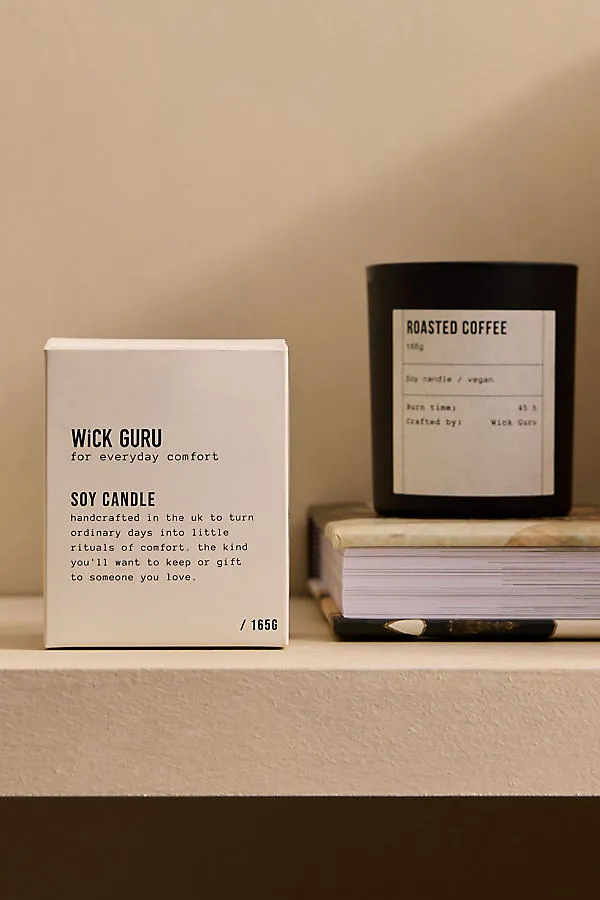 Wick Guru Roasted Coffee Glass Candle alternate view