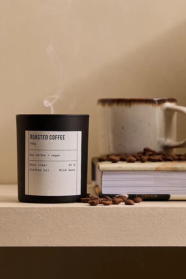 Wick Guru Roasted Coffee Glass Candle product