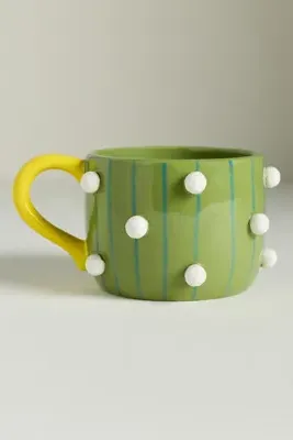 Ekin Tunçer Stoneware Hobby Mug - Green product
