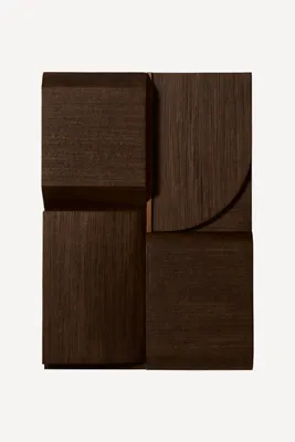 Adobe Woven Wall Art - Brown, Bagor Grass by Anthropologie, alternate view