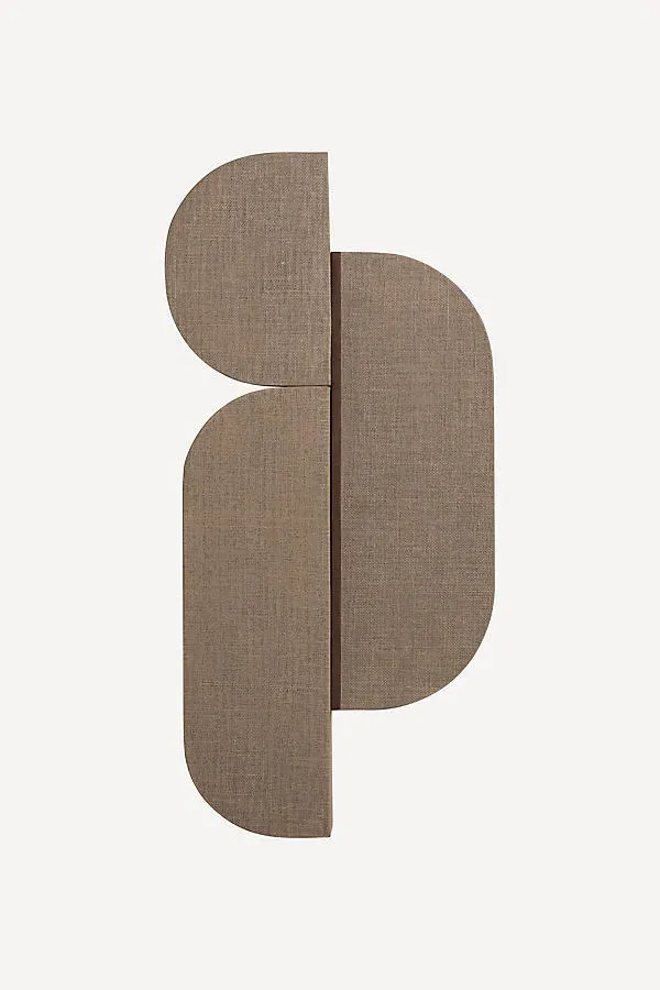 Figura Woven Wall Art - Brown, Jute by Anthropologie