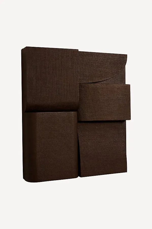 Wabi Asymmetrical Wall Art - Brown, Jute by Anthropologie, image 2