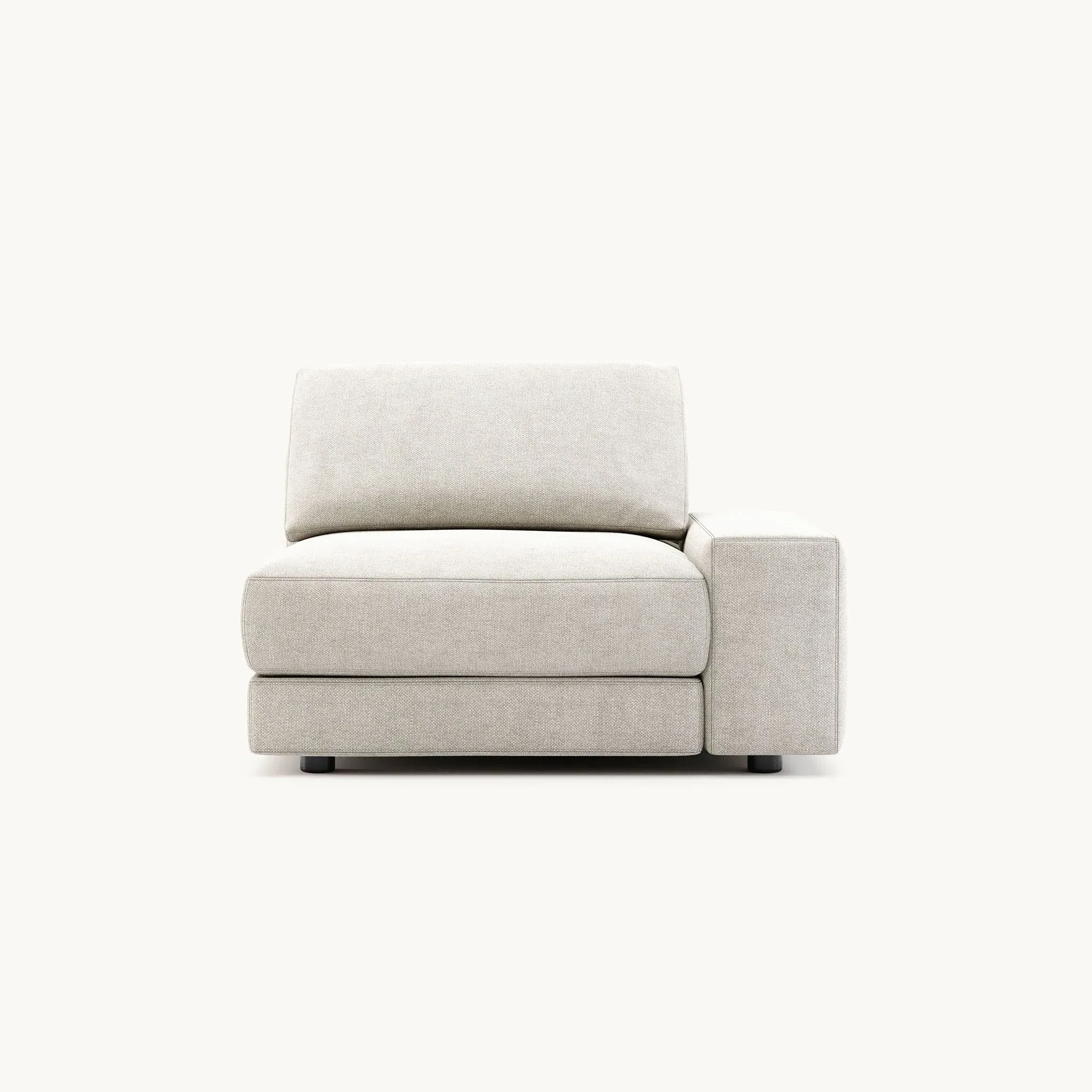 Modular Sofa with Custom Configuration - Wine