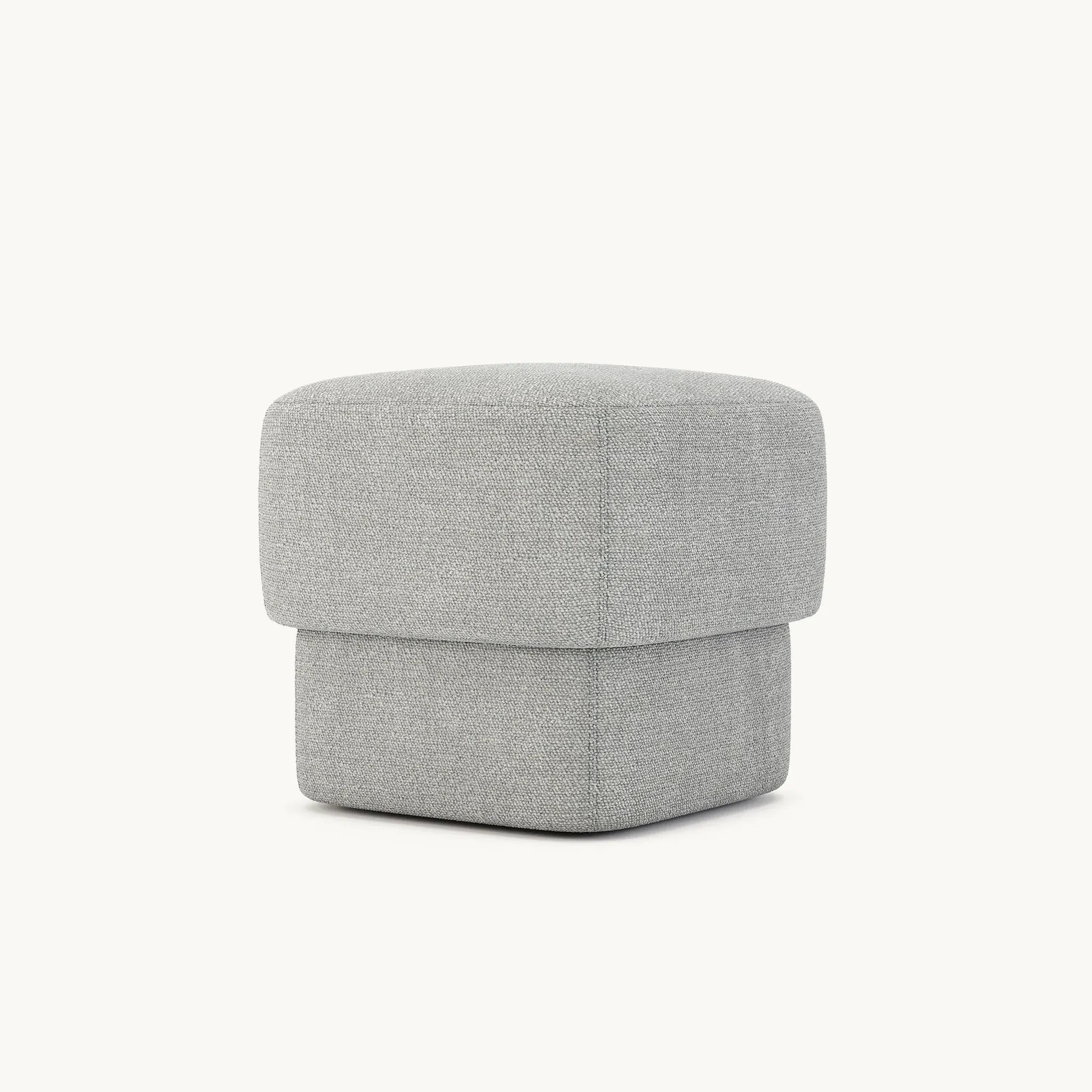 Small Ottoman Fully Upholstered - Champagne image