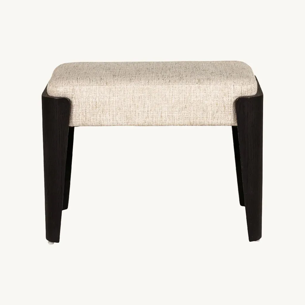 Adara Dressing Stool - Ebony, Melamine & Veneer alternate view