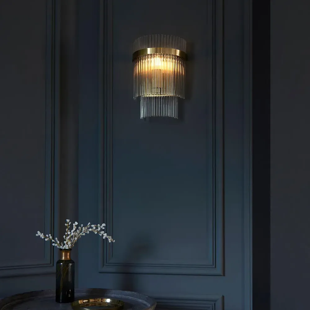 Anders Wall Light - Brass, Antique Plated Metal alternate view