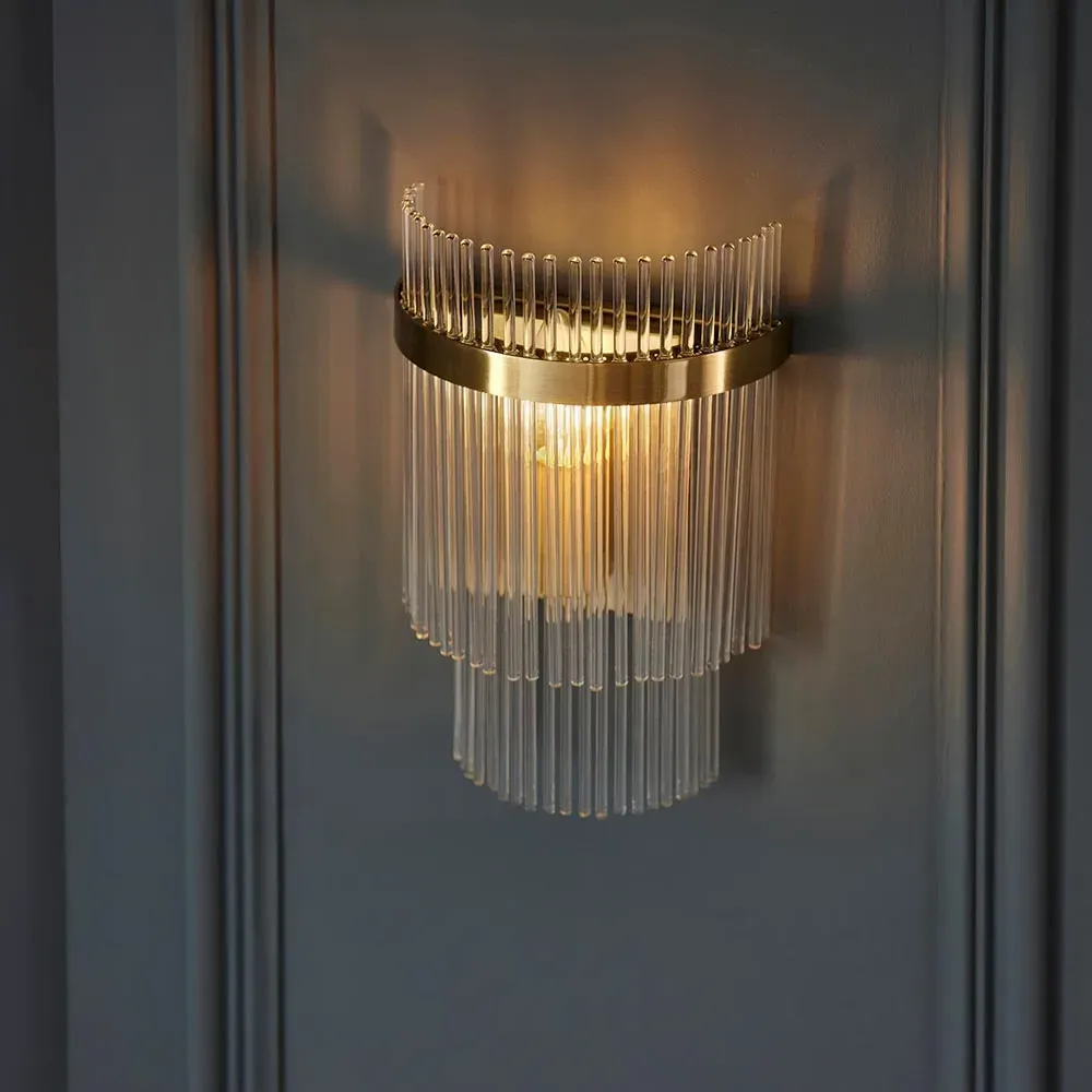 Anders Wall Light - Brass, Antique Plated Metal product