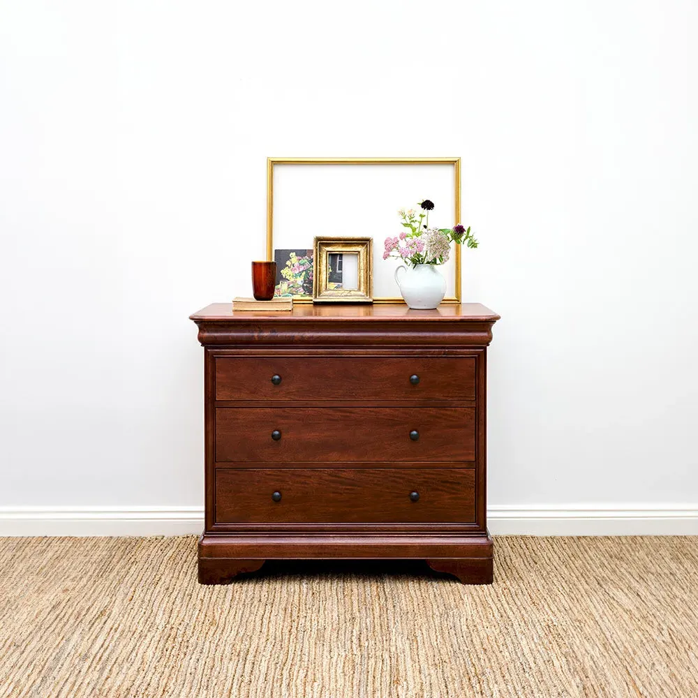 Antoinette Wide 3 Drawer Chest - Cherrywood product