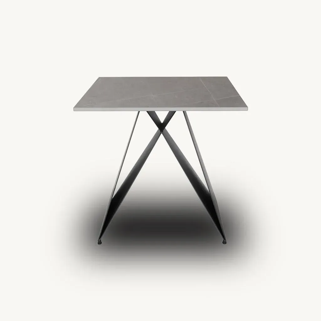 Apollo Lamp Table - Grey, Sintered Stone alternate view