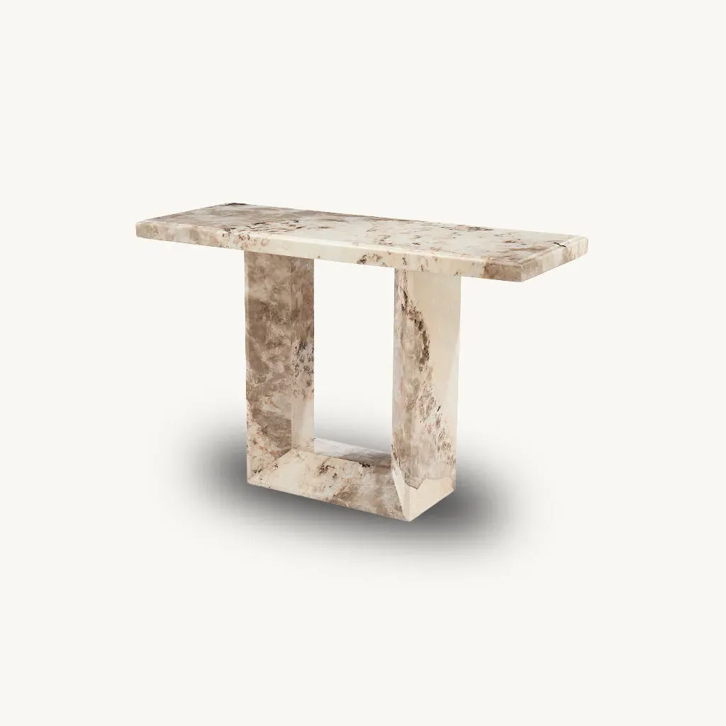 Aria Console Table - Marble alternate view