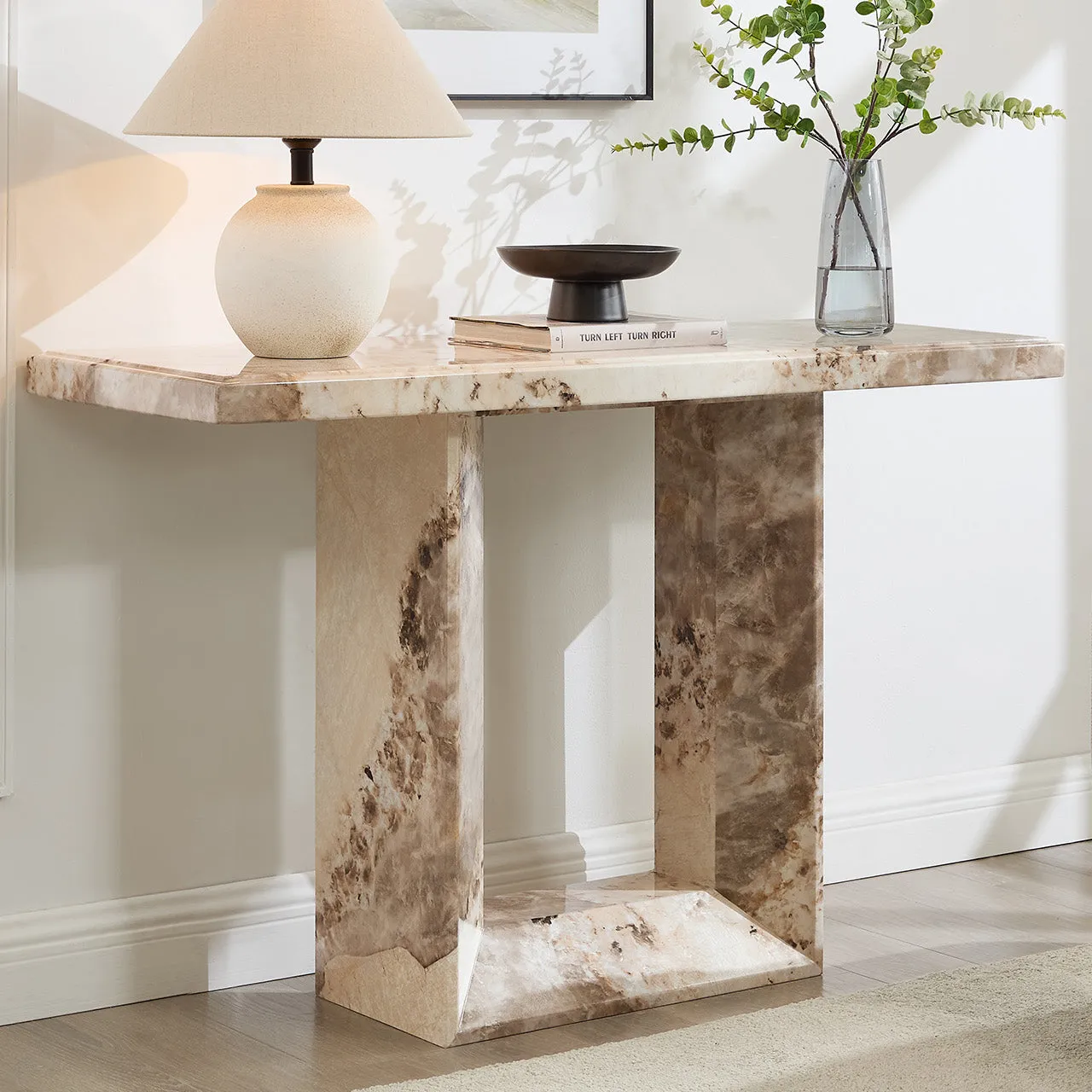 Aria Console Table - Marble product
