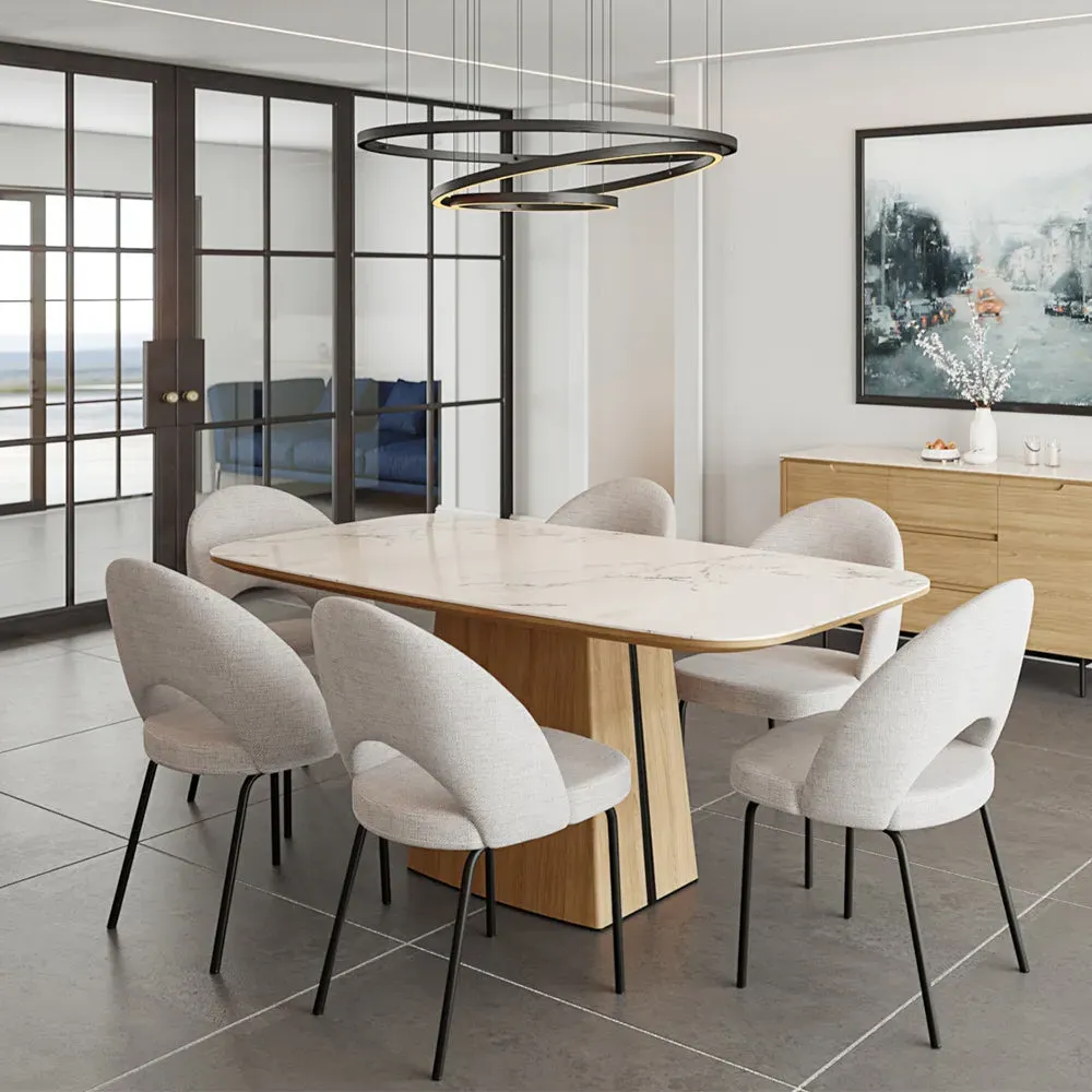 Artemis Dining Chair - Black Metal product