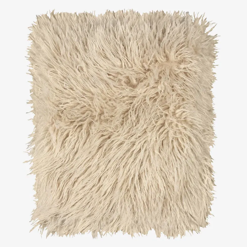 Astrid Throw - Natural, Faux Fur product