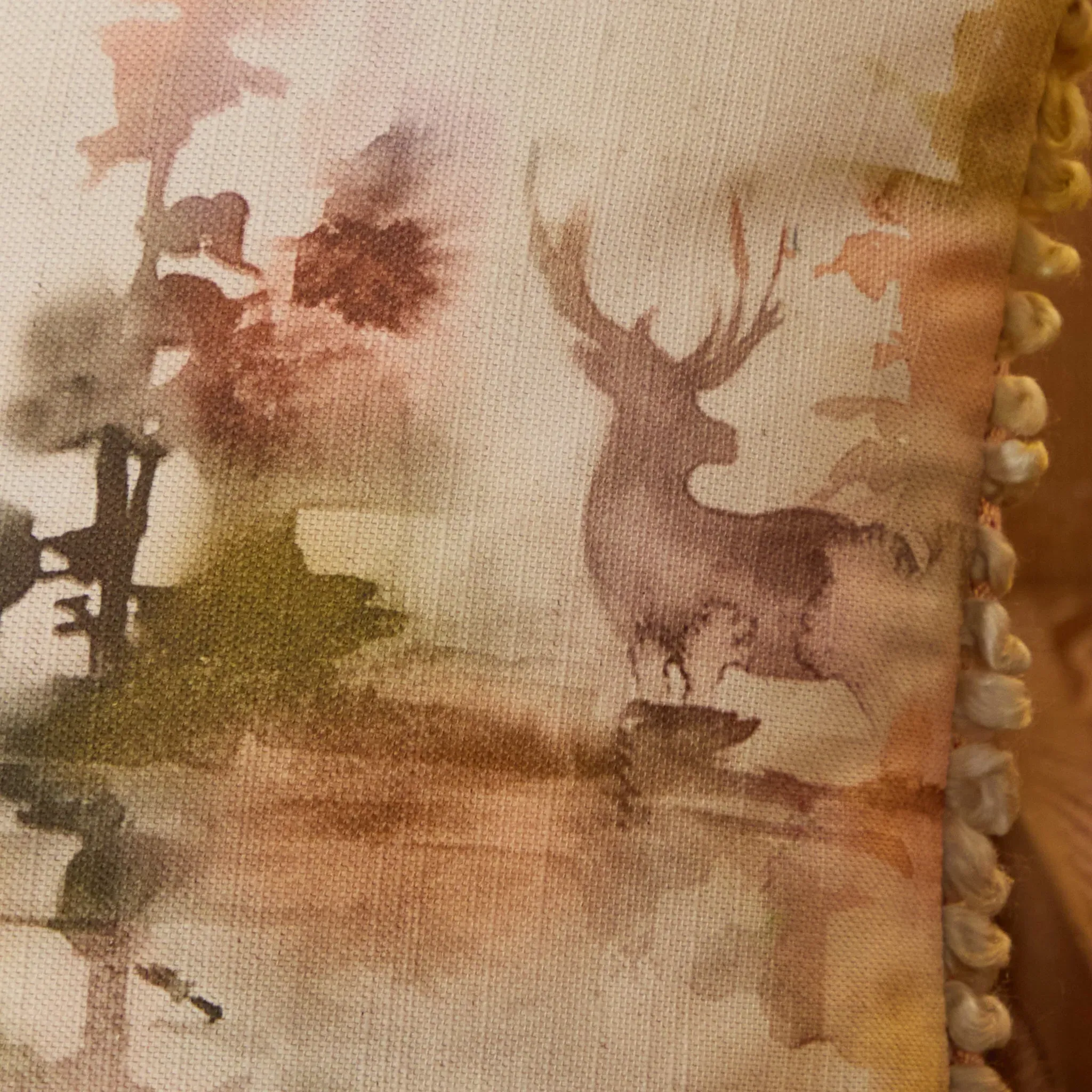 Atlas Cushion - Plum, Cotton Blend alternate view