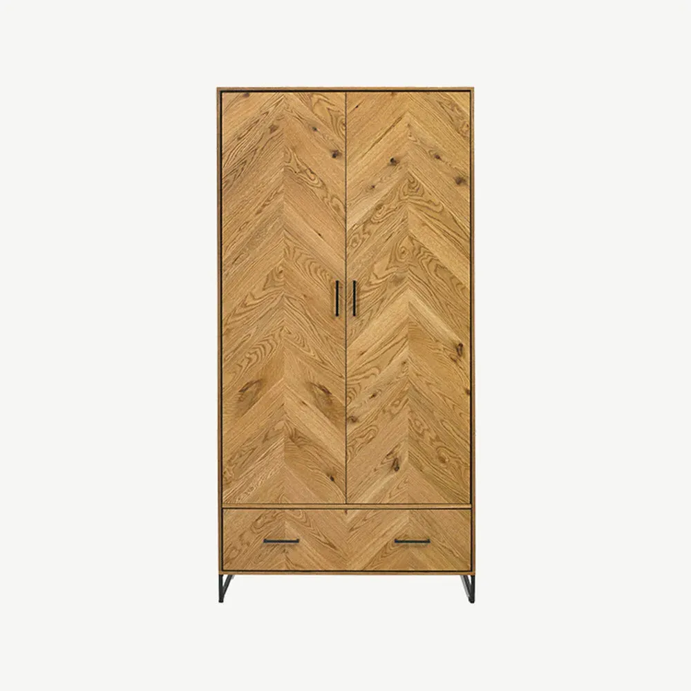 Birchwood Rustic Oak Double Wardrobe product