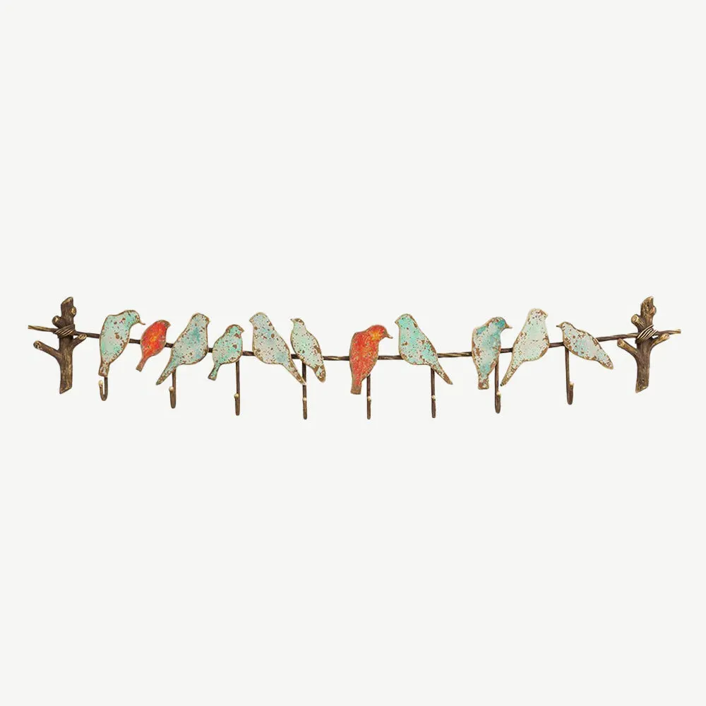 Birds Coat Rack - Antique Effect product