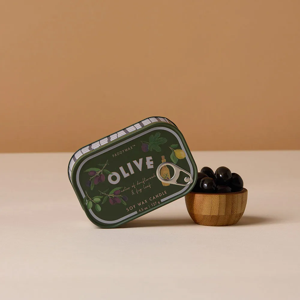 Bistro Fig & Olive Two-Wick Tin Scented Candle alternate view