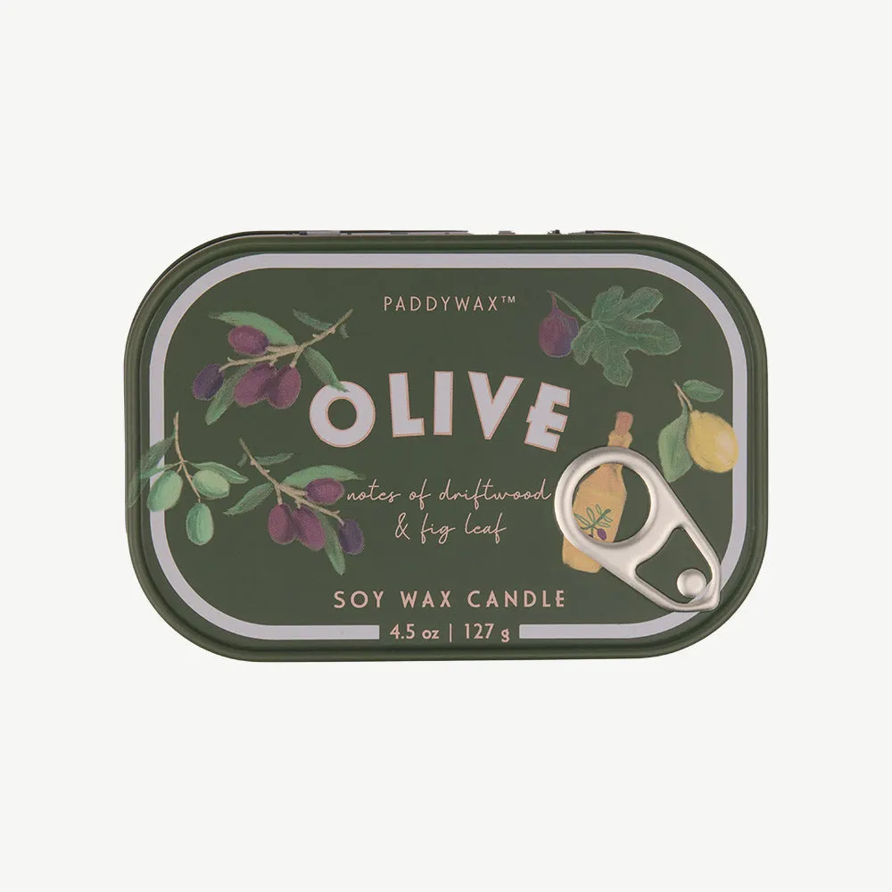 Bistro Fig & Olive Two-Wick Tin Scented Candle product