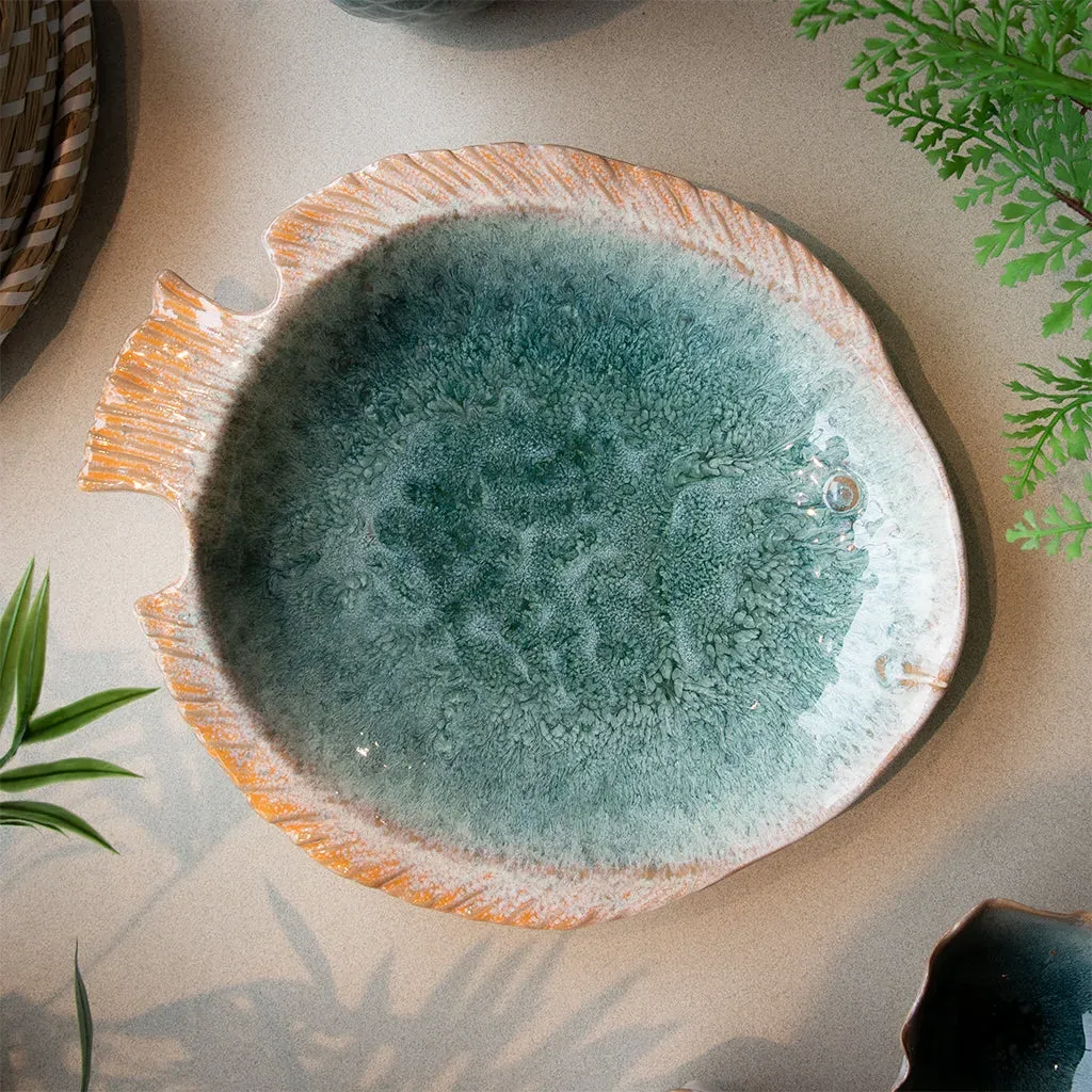 Blue Ombre Turbot Plate product
