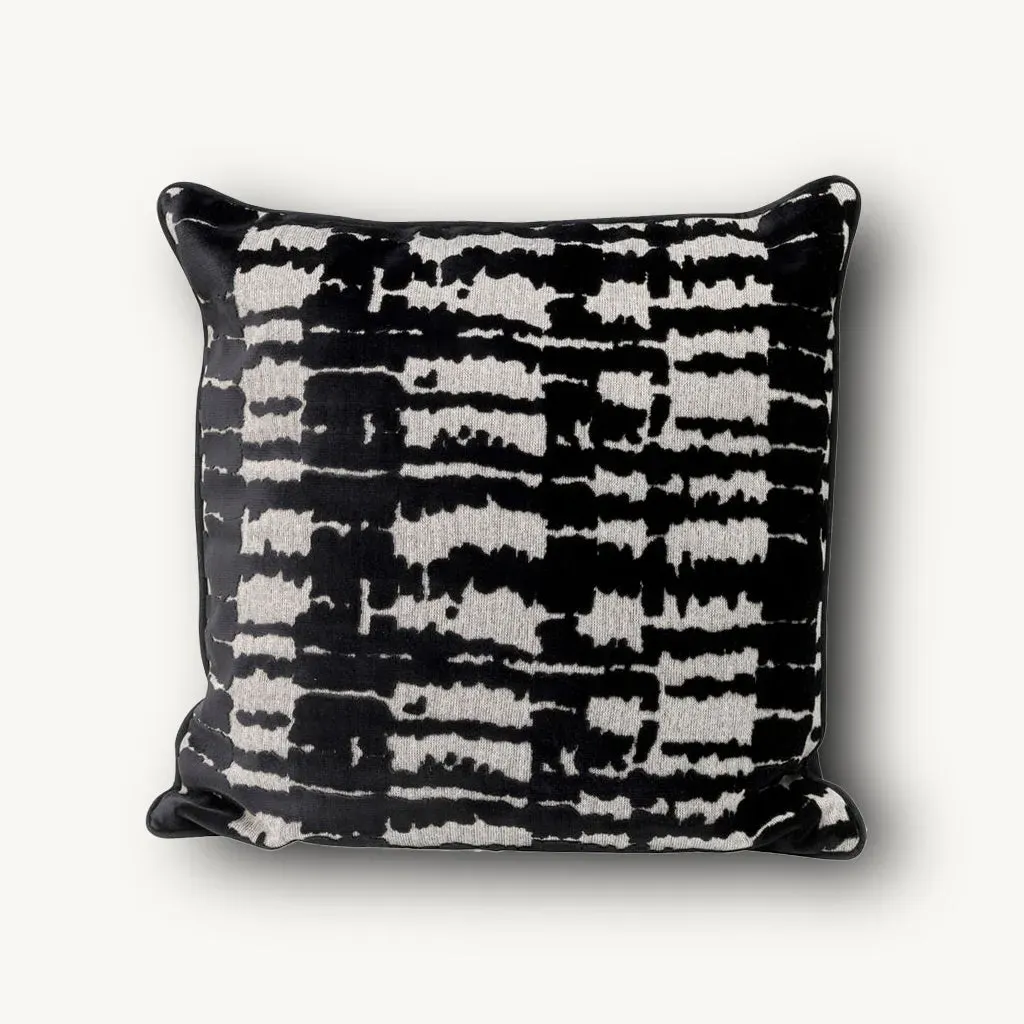Boa Cushion - Black & White product