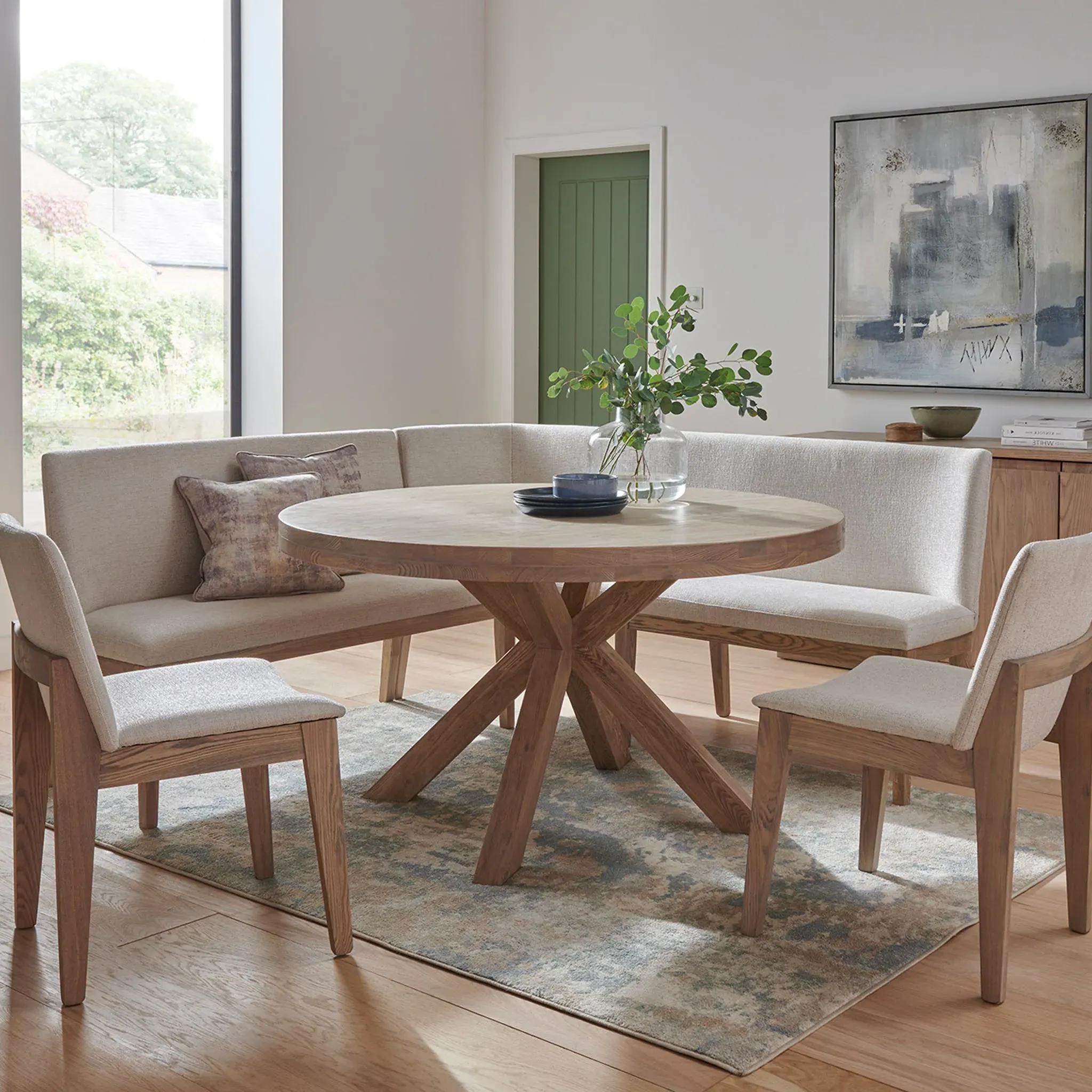 Boden Round Dining Table - Oak product