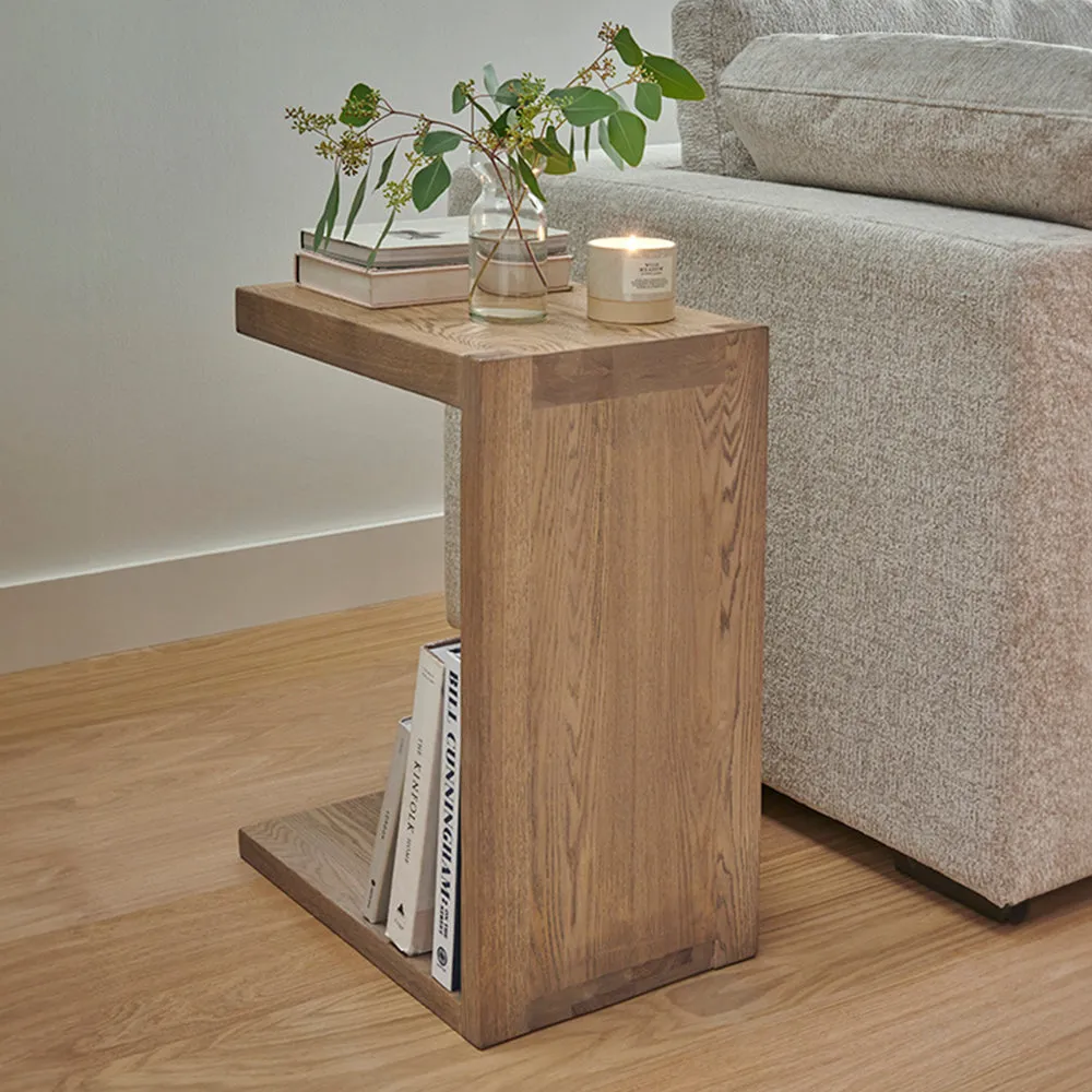 Boden Sofa Table - Smoked Oak alternate view