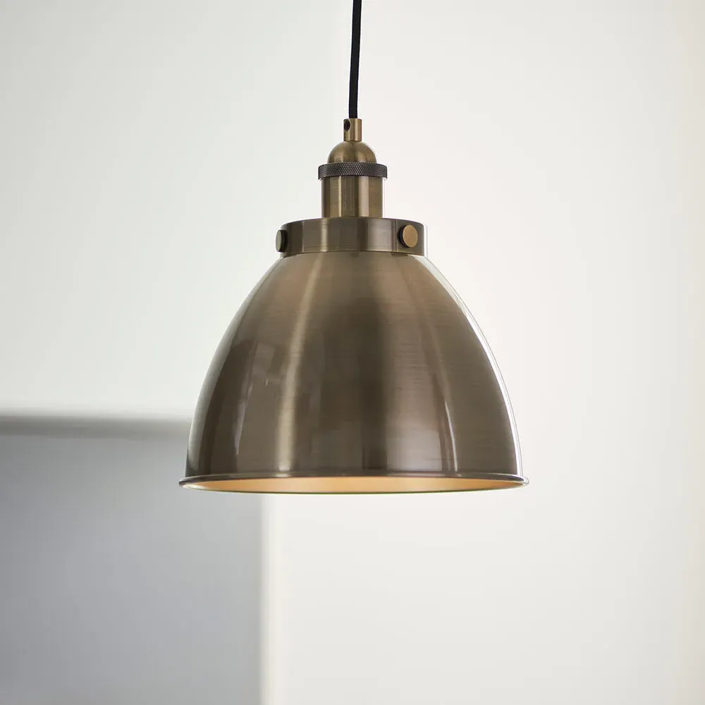 Bramall Small Pendant - Antique Brass product